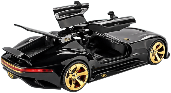 Mercedes-AMG Vision Gran Turismo 1:32 Diecast Model — Black & Gold or Silver