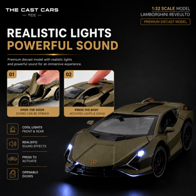 Lamborghini Revuelto – Bronze · photo 5