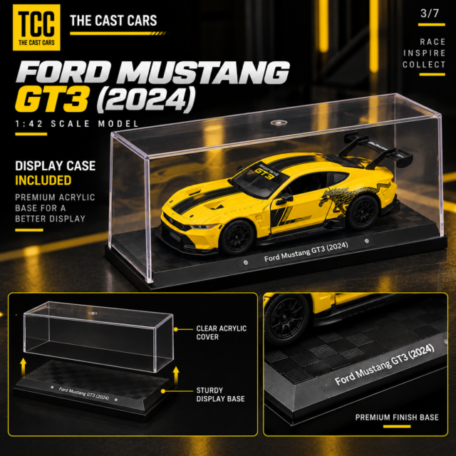 Ford Mustang GT3 2024 – Yellow · photo 5