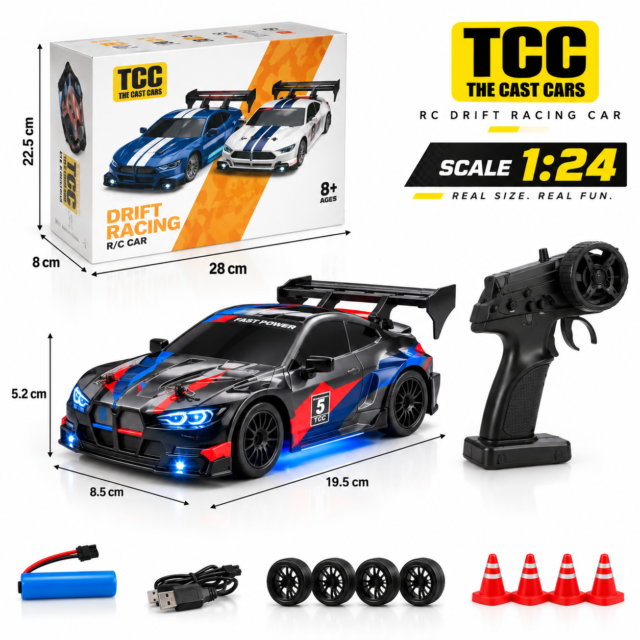 BMW-Style RC Drift Car — Black · photo 7