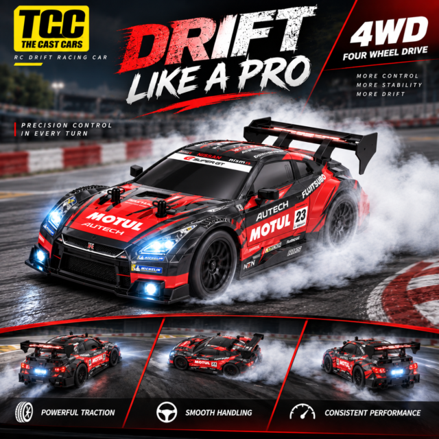 GT-R Style MOTUL RC Drift Car · photo 3