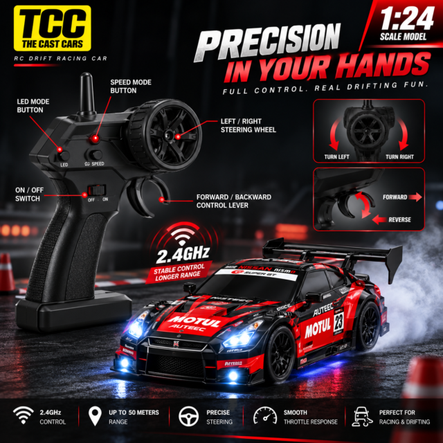 GT-R Style MOTUL RC Drift Car · photo 5