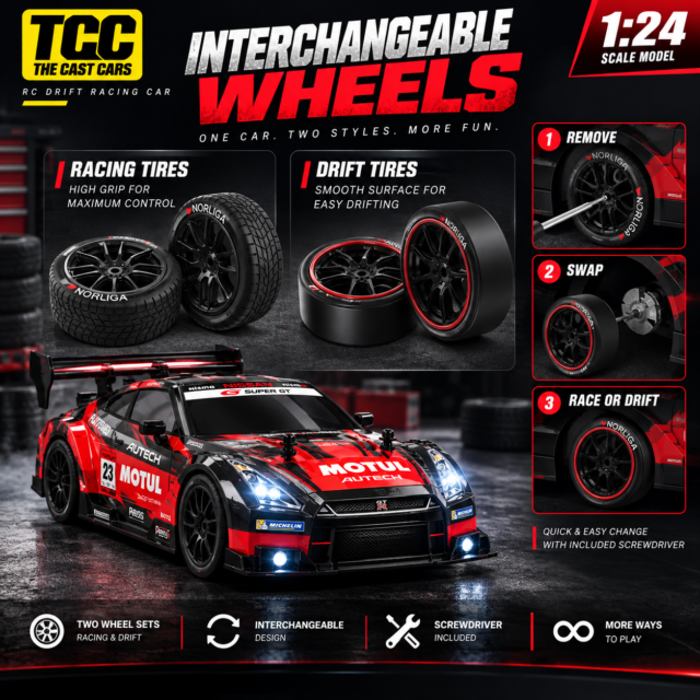GT-R Style MOTUL RC Drift Car · photo 6