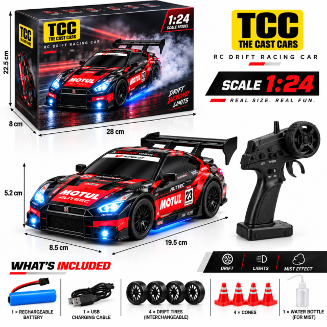 GT-R Style MOTUL RC Drift Car · photo 8