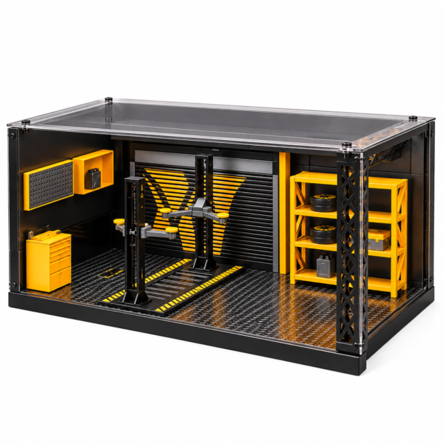 1:24 Garage Workstation Diorama