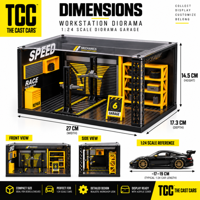 1:24 Garage Workstation Diorama · photo 2