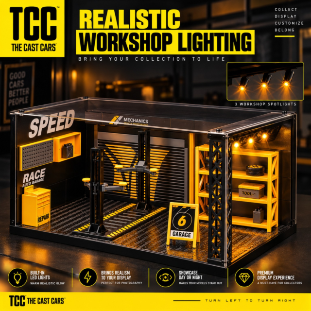 1:24 Garage Workstation Diorama · photo 4