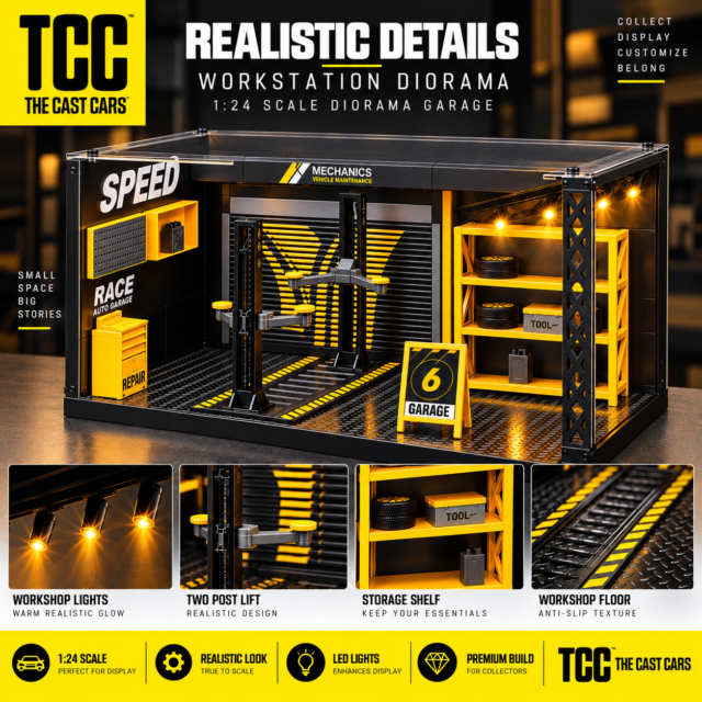 1:24 Garage Workstation Diorama · photo 5